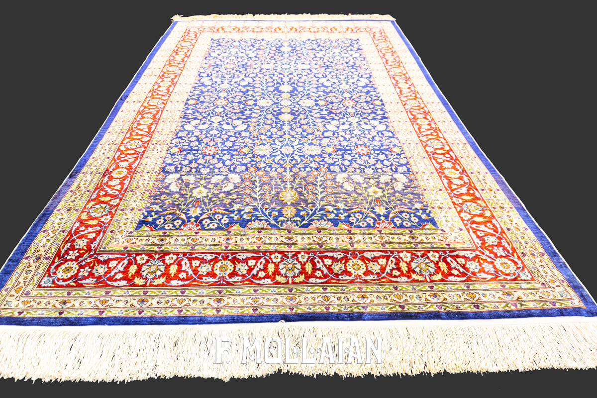 Hereke Rug Dark Field n°:172904